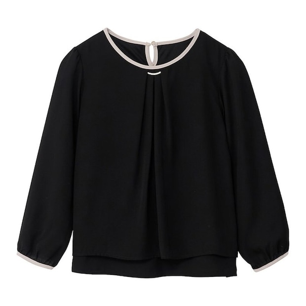 しまむら 配色ブラウス(どこでもっと!) しまむらの配色ブラウス(どこでもっと!)