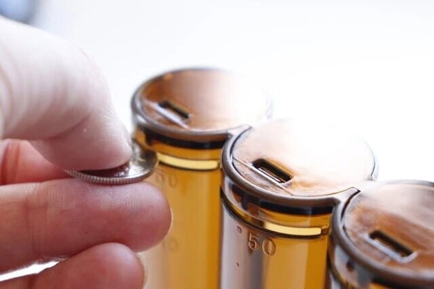 ダイソー　コインバンク（ナチュラル）　