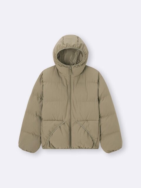 2025gu値下げウォームパデッドキルティングパーカ