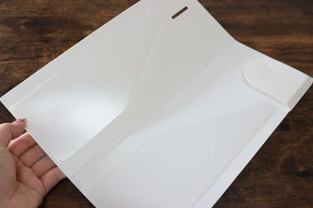 マグネットファイル（A4変形1／2、WH）　形状