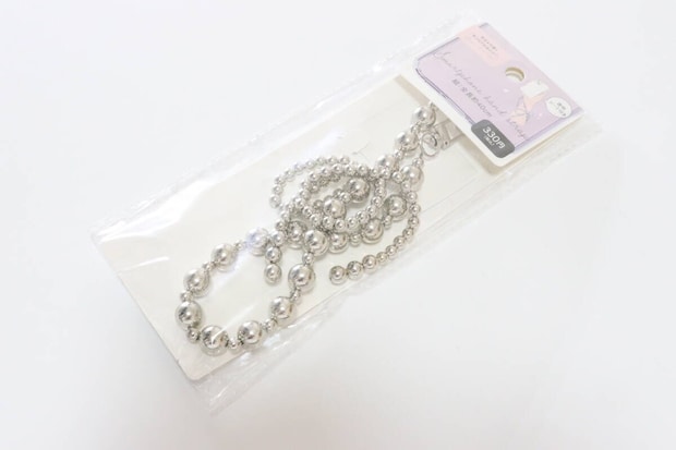 ハンドストラップ（パールリボン、シート付き）　スマホグッズ