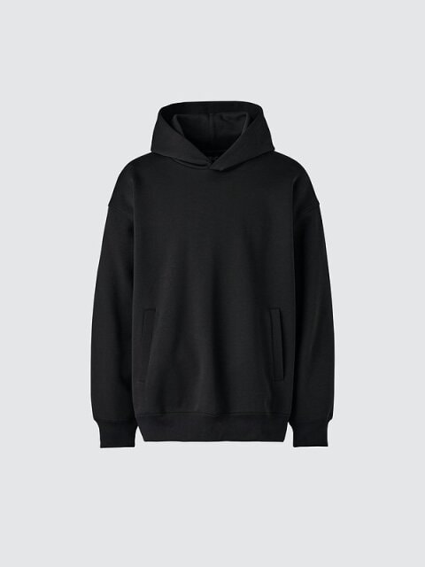 ユニクロのスウェットオーバーサイズプルパーカ