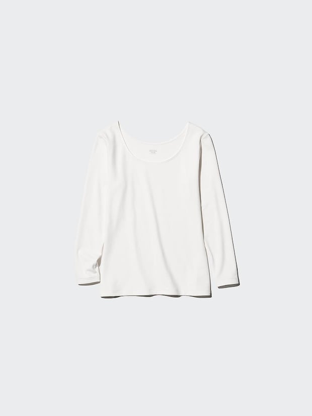 ユニクロの極暖ヒートテックコットンUネックT