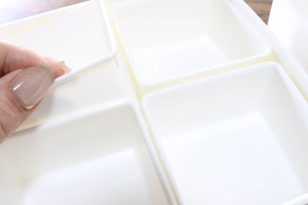 ダイソー　イノマタ　オードブルボックス　小分け容器