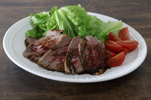 ダイソー　バルサミコ酢　ローストビーフ