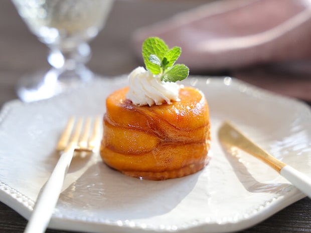 焼かないミニココットのタルトタタン