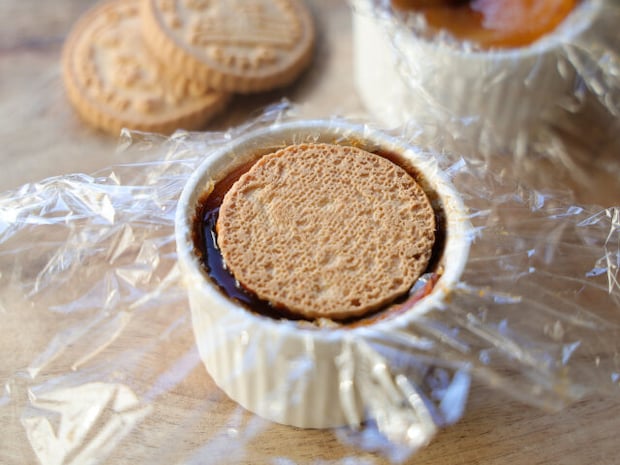 サブレを乗せる