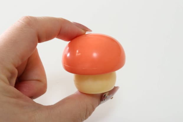 プッシュピンホルダー きのこ