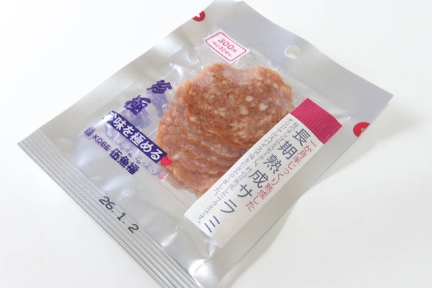 ダイソー　伍魚福　サラミ　珍極