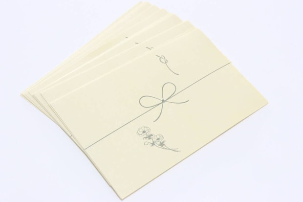 ラッピングシール（38、のし、フラワー）