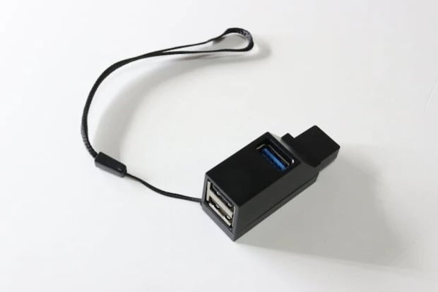 ダイソーのコスパ最強の家電小物 ダイソーのType-A 3in1 USB HUB