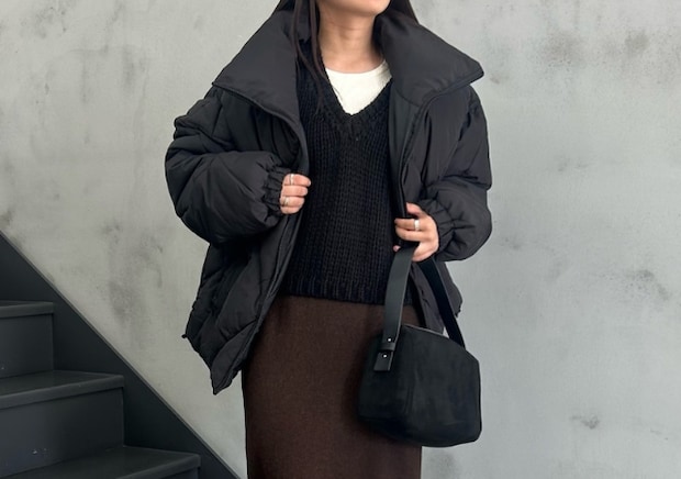 冬は王道「黒ダウン」でおしゃれに防寒!上品高見え♡きれいめ派さんの着こなし5選