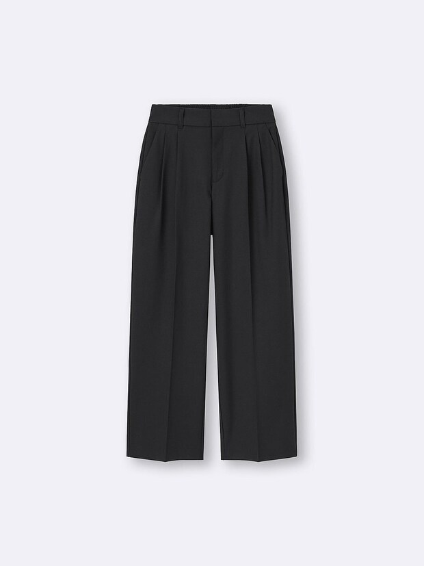 GU タックワイドパンツ GUのタックワイドパンツ