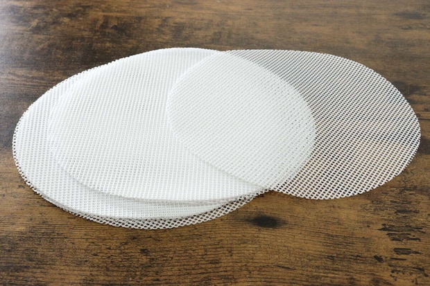 スリーコインズのせいろ用蒸しシート10枚入りWHのビジュアル