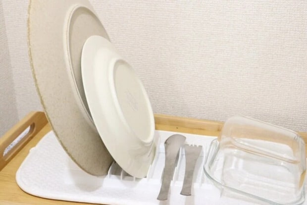 ダイソーの水切りディッシュスタンド