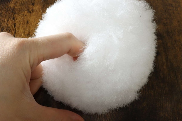 水だけで汚れが落ちるソフトバスクリーナー　素材感