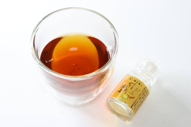 ダイソー　かける生姜　紅茶