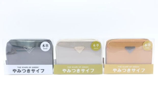 THE SCAPE OF GREEN やみつきサイフ 本革BLACK/GREIGE/CAMEL THE SCAPE OF GREEN やみつきサイフ 本革BLACK/GREIGE/CAMEL