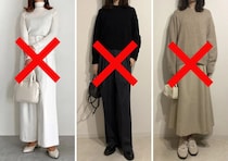 そのニット、着こなし方で損してる！シンプルだから差がつく！大人のニットコーデNG＆OK比較