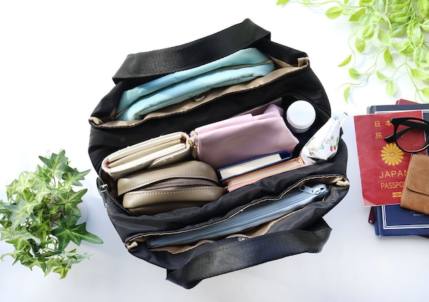 JTB完全監修 旅がもっと楽しくなる!オールシーズン使える3層バッグ使用例 JTB完全監修 旅がもっと楽しくなる!オールシーズン使える3層バッグ使用例