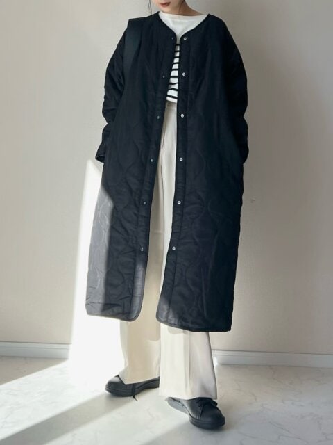 大人カジュアルコーデ 2025冬大人女性おすすめロングコート大人カジュアルコーデ