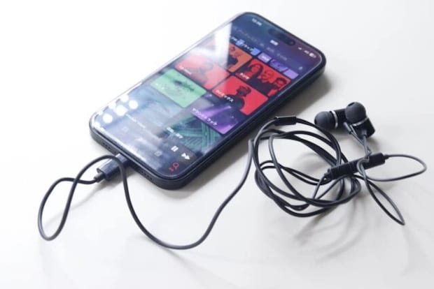 ダイソーで買って正解の小型家電 ダイソーのUSB Type-C対応のリモコンマイク付きイヤホン