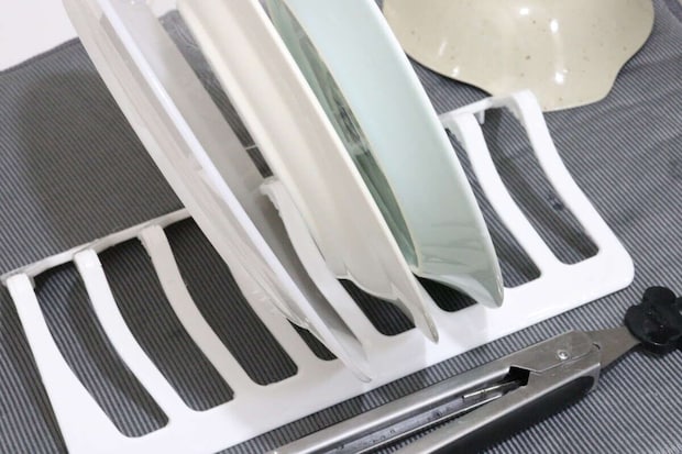 ディッシュスタンド　使用例