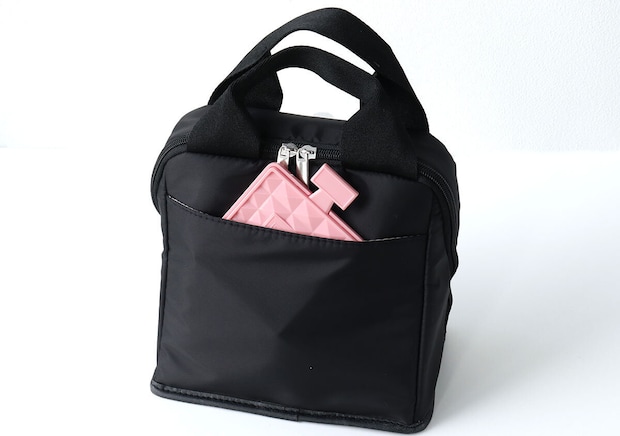 BRILMY [ブリルミー]　中身が見えて時短がかなうズボラに優しいスタンドポーチフロントポケット