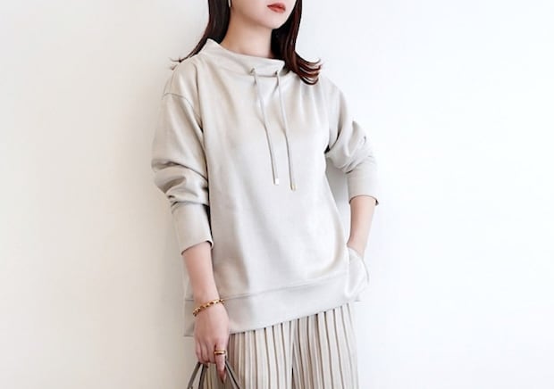 スウェットコーデはこう着れば大人上品に決まる！手抜きに見せない♡こなれスタイル5選