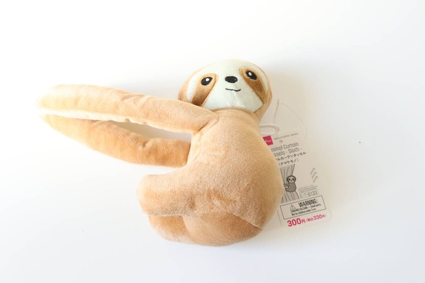 アニマルカーテンタッセル(ナマケモノ) ダイソー アニマルカーテンタッセル(ナマケモノ) ダイソー