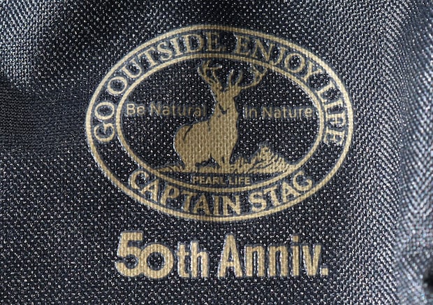 モノマックス2月号増刊ショルダーバッグ付録キャプテンスタッグ50周年記念ロゴ