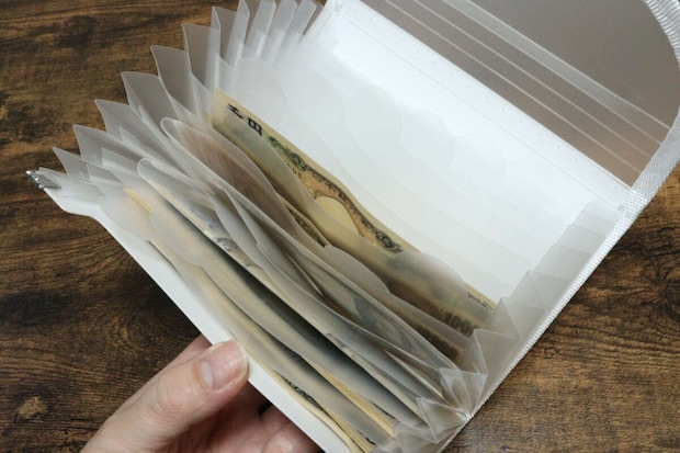 セクションファイル(13ポケット、B、白) 使用例 セクションファイル(13ポケット、B、白) 使用例