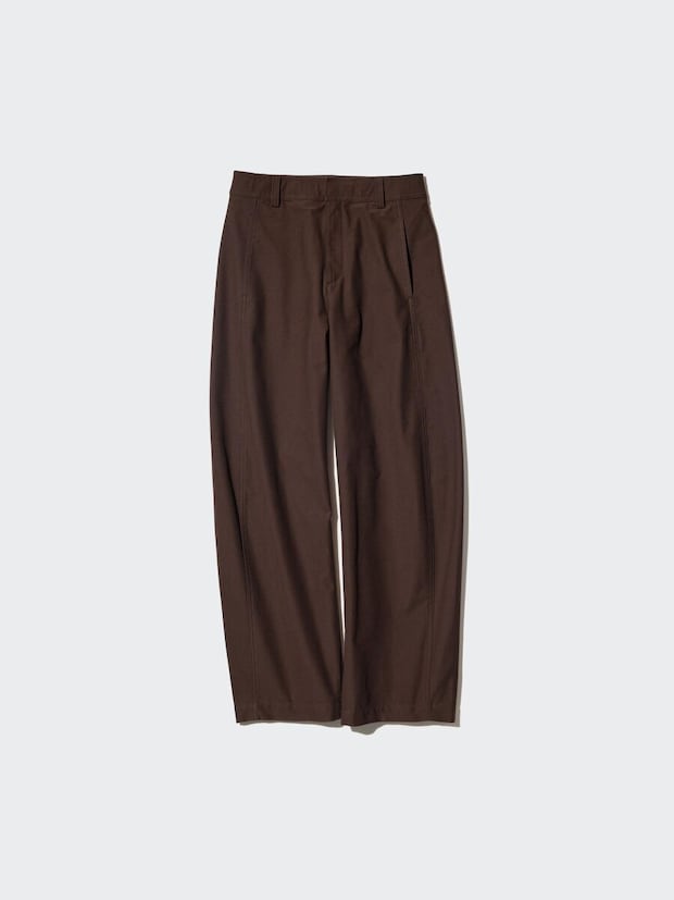 2026ユニクロ女性おすすめジャージーバレルレッグパンツ