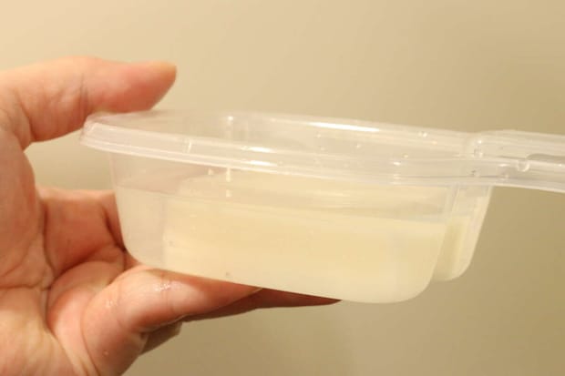 ダイソー もちレンジ ダイソーのもちレンジにもちと水を入れる