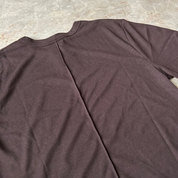 GUソフトシアークルーネックT GUソフトシアークルーネックTのメローデザイン部分