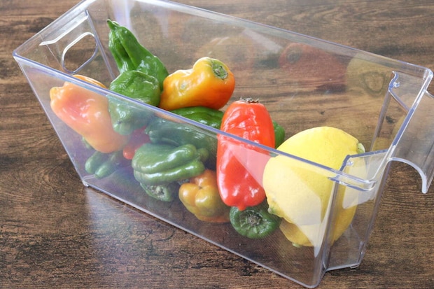 スタックができるクリア冷蔵庫収納ケース(27cm×10cm×13.5cm) 使用例 スタックができるクリア冷蔵庫収納ケース(27cm×10cm×13.5cm) 使用例