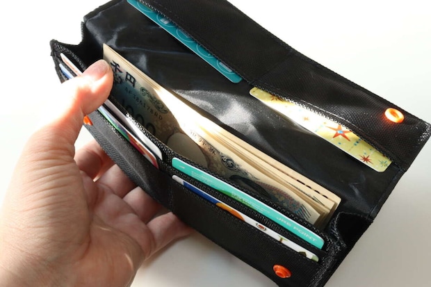 カジュアル長財布　使用例