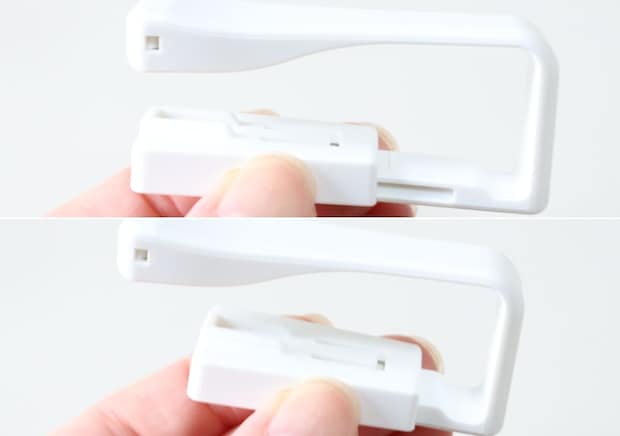 セリアのスパッターは用途に合わせて長さを変えられる