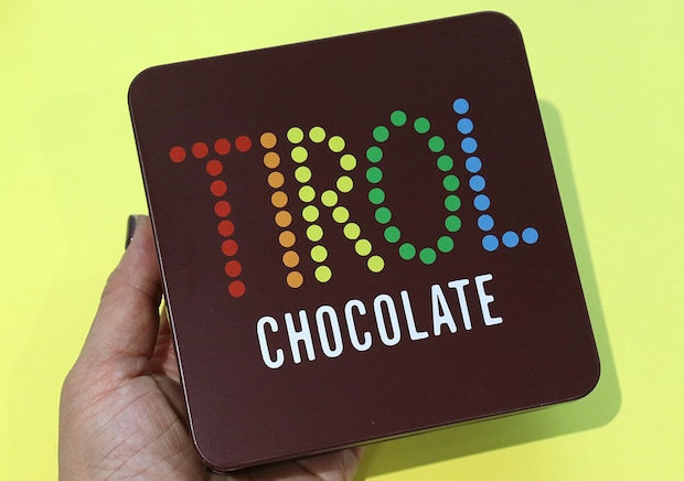 チロルチョコステーショナリーセット缶ケース チロルチョコステーショナリーセット缶ケース