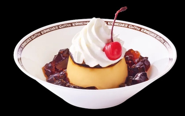 コメダ珈琲店 珈琲所のプリン コメダ珈琲店の新レギュラーメニューの珈琲所のプリン