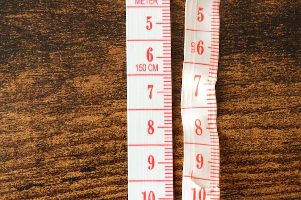 グラスメジャー（ホワイト）　素材感の比較