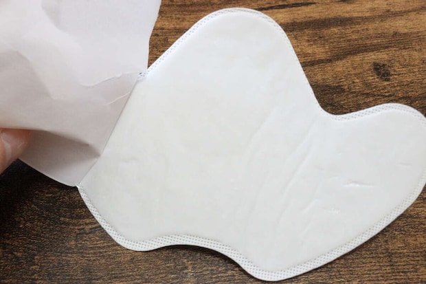 胸用吸汗パッド 粘着面 胸用吸汗パッド 粘着面