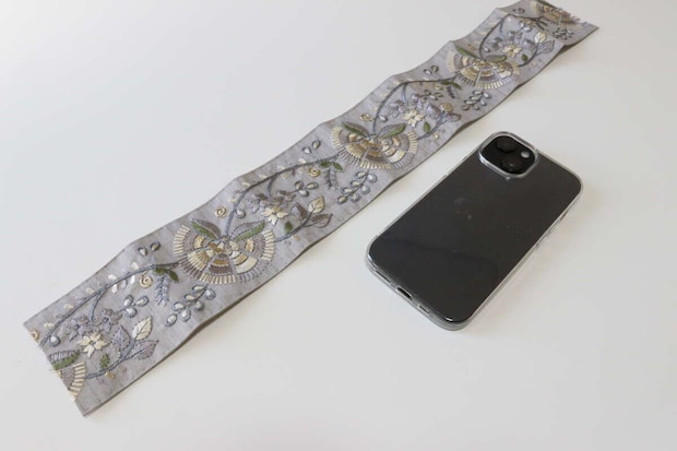 インド刺繍リボン サイズ感 インド刺繍リボン サイズ感