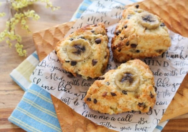 チョコバナナスコーン