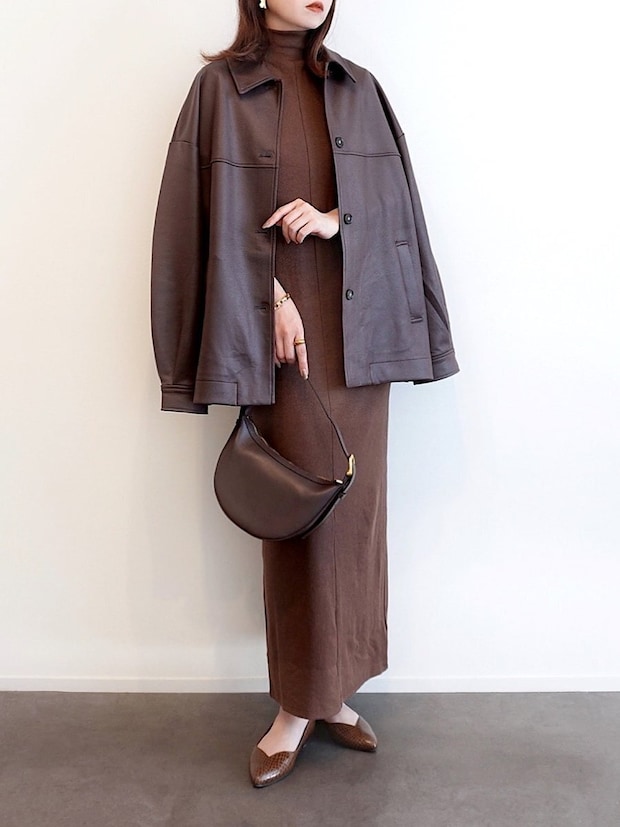 ブラウンコーデ1