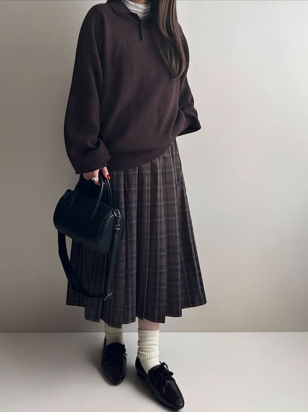 ブラウンコーデ2