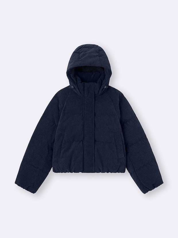 GUのウォームパデッドコーデュロイブルゾン