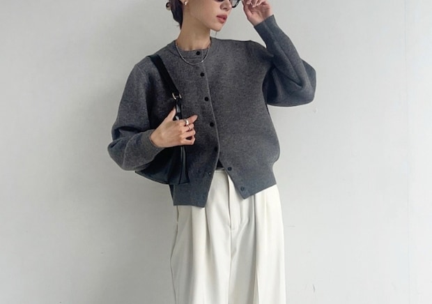 今季はグレーニットで最強に垢抜ける♡マネするだけで今っぽい！大人女子の着こなし5style