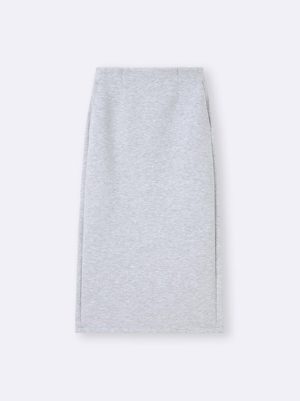 パフスウェットナロースカート 2026gu女性おすすめパフスウェットナロースカート