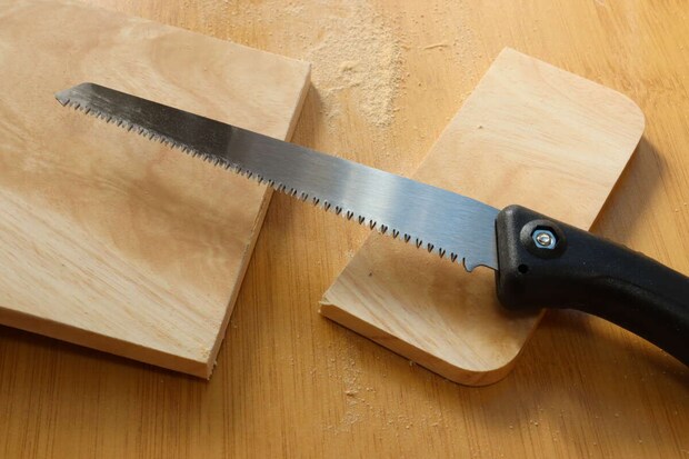 サヤ付のこぎり木工・DIYタイプ　使用後